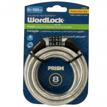 steel cable bike lock